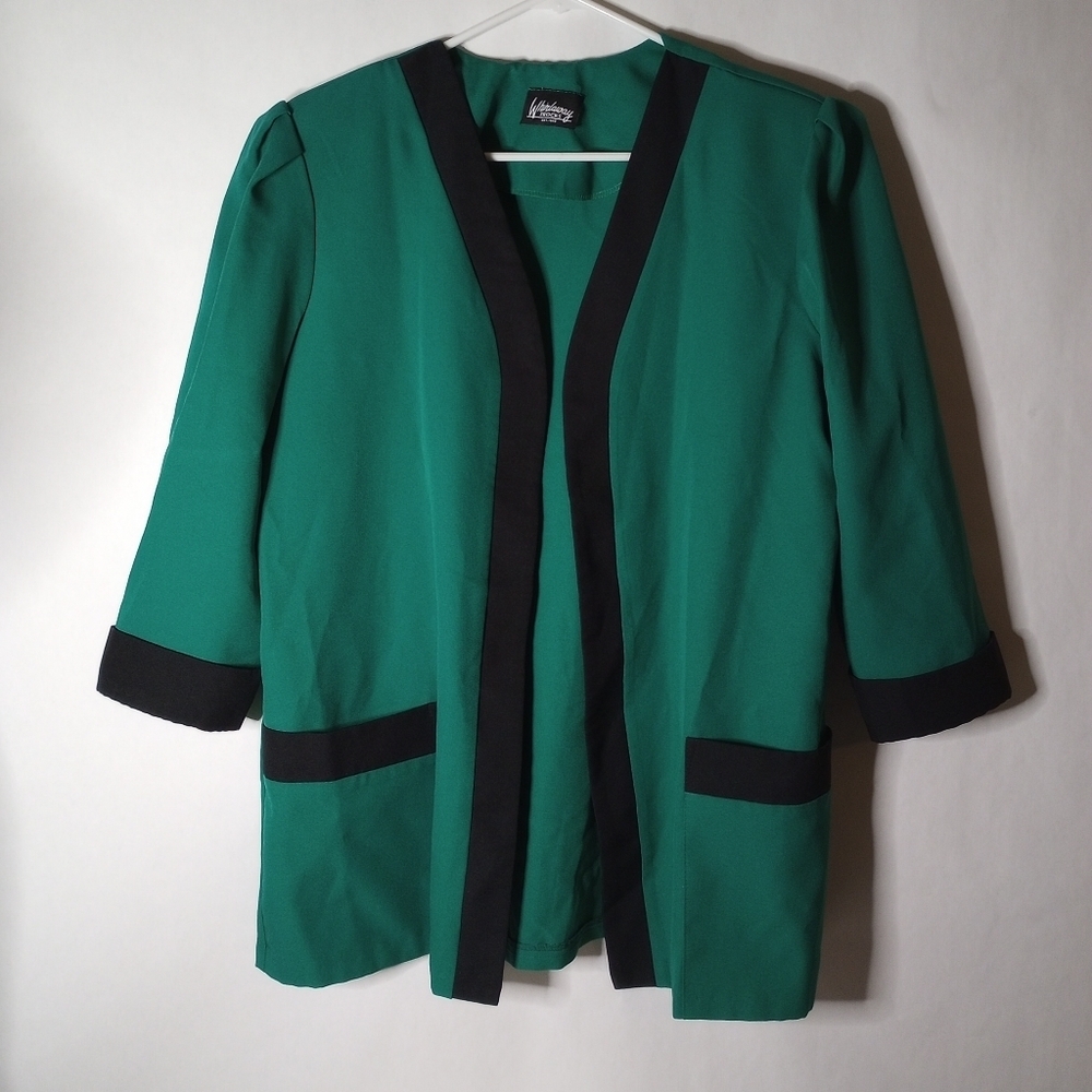 Whirlaway frocks green top size large